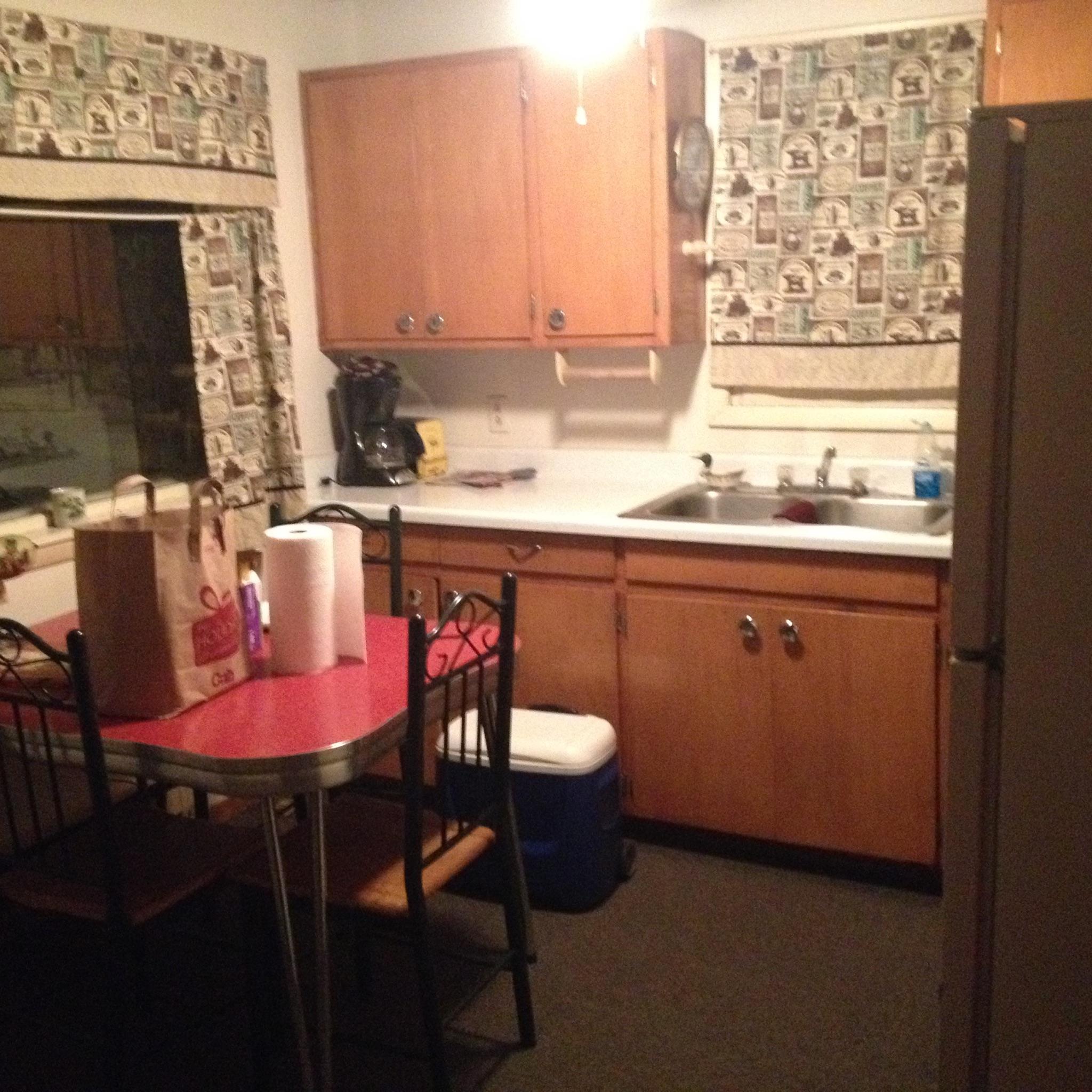 Gray House Kitchen and Dining Area