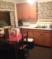 Gray House kitchen and dining area